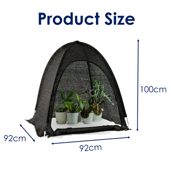 Maze 3 Pack Pop Up Shade Garden Cover – 0.92m² X 1m High