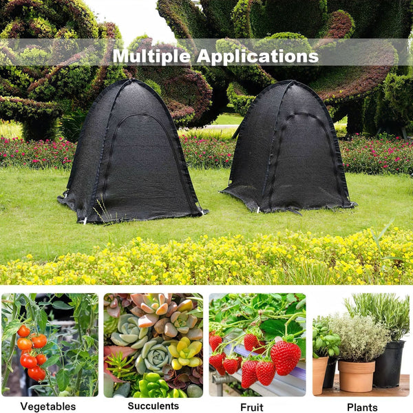 Maze 3 Pack Pop Up Shade Garden Cover – 0.92m² X 1m High