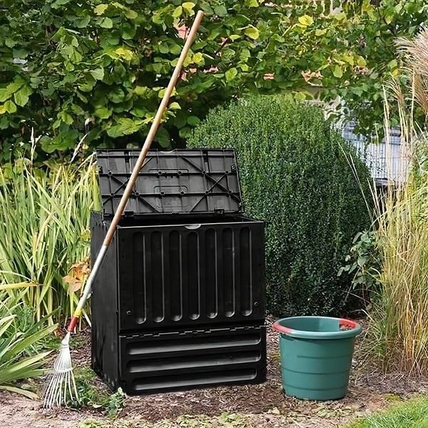 Maze 400L Eco King Compost Bin - Black