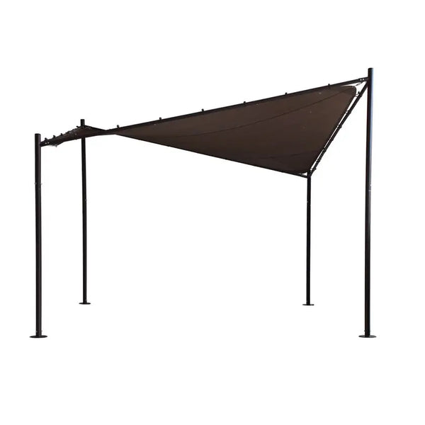 Takasho Four Post Steel Frame Butterfly Shade Gazebo