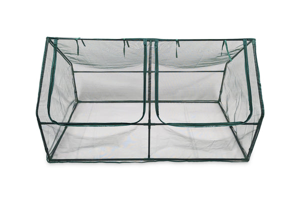 Greenlife Large Drop Over Netting Cover - 1850 x 950 x 1020mm – Green (No frame or connectors)