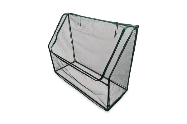 Greenlife Lean-To Drop Over Netting Cover - 1250 x 500 x 990mm – Green (No frame or connectors)