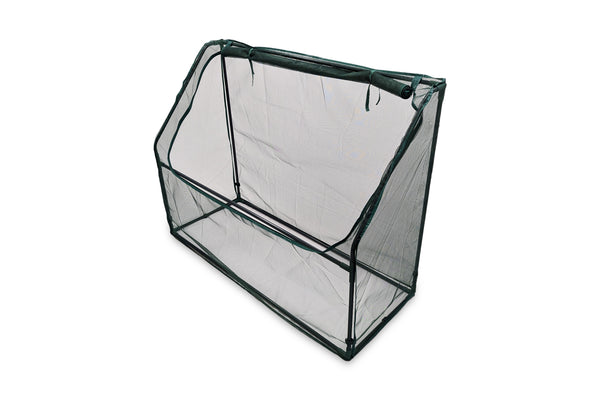 Greenlife Lean-To Drop Over Netting Cover - 1250 x 500 x 990mm – Green (No frame or connectors)