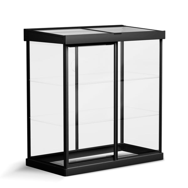 Maze Ivy Premium Polycarbonate Mini Greenhouse 4′ X 2′ – Black Frame