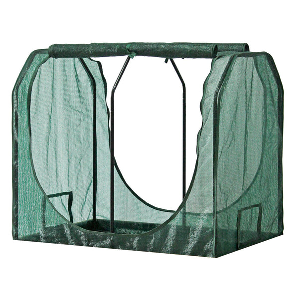 VegTrug 90cm Frame with PE Greenhouse and Shade Covers for Small 1m Classic Planter