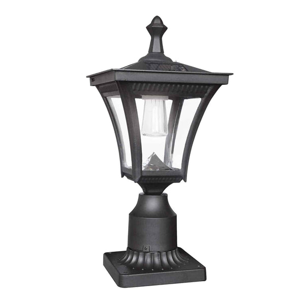 Takasho Solar Post Coach Light Heritage Style Lamp