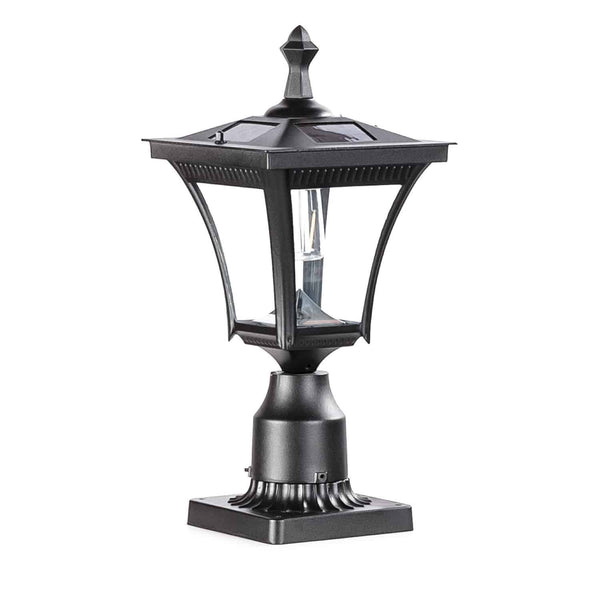 Takasho Solar Post Coach Light Heritage Style Lamp