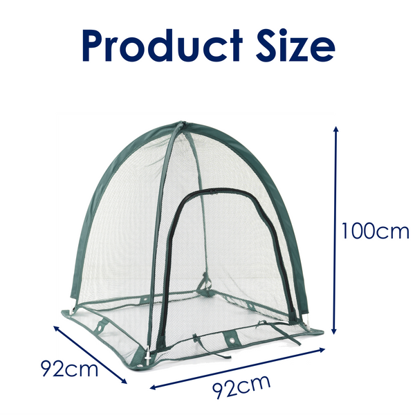 Maze Twin Pack Net Garden Covers – 0.92m² X 1m High