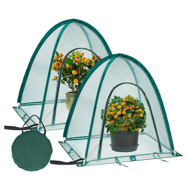 Maze Twin Pack Net Garden Covers – 0.92m² X 1m High