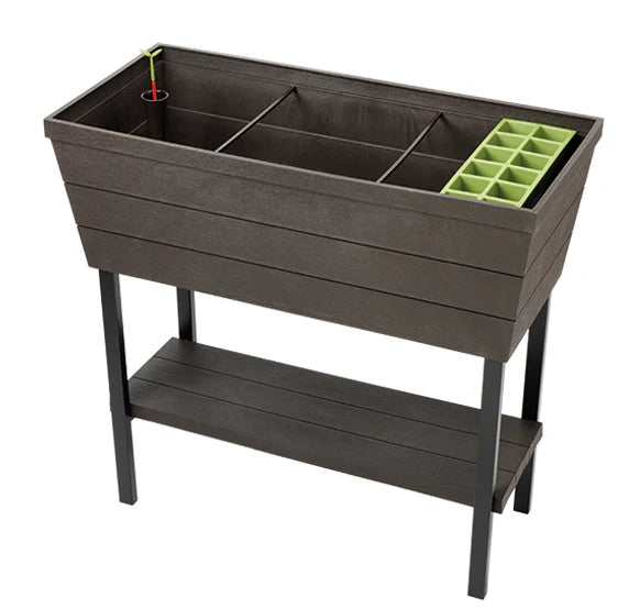 Keter Urban Bloomer Self-watering Raised Garden Planter - Brown